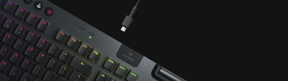 羅技 Logitech G913 LIGHTSYNC 無線 RGB 機械式遊戲鍵盤 Logitech G913 LIGHTSPEED Wireless RGB Mechanical Gaming Keyboard