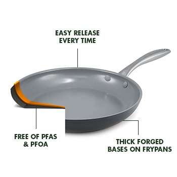 China PFAS-Free Ceramic Nonstick Frying Pan Skillet Manufacturer