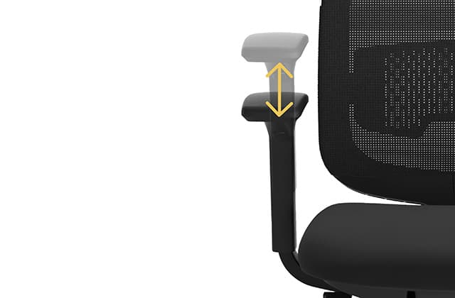 Steelcase Reply Air chaise de bureau accoudoirs réglables en hauteur