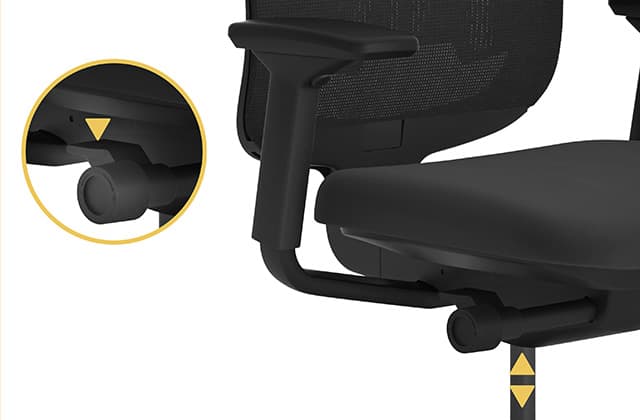 Steelcase Reply Air chaise de bureau réglage de la hauteur du siège