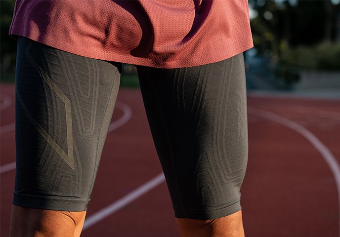 2XU Men's Light Speed Compression Shorts for Running and Active