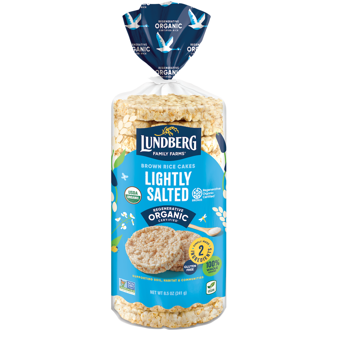 Organic Brown Rice Cakes - Lightly Salted - Products | Lundberg Family ...