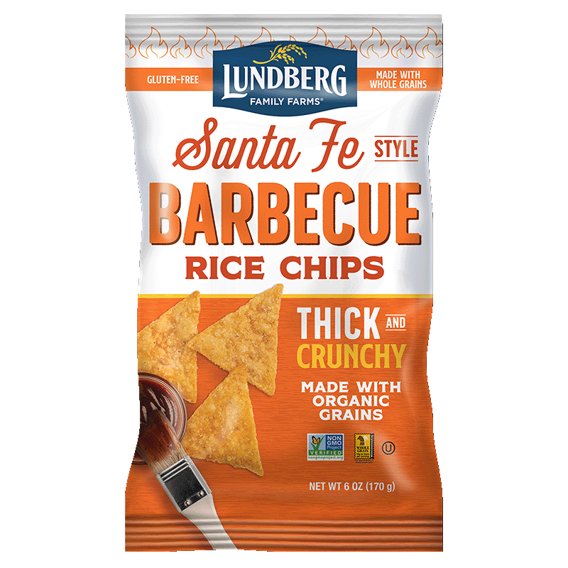 Trechter webspin Middeleeuws medeleerling Santa Fe Barbecue Rice Chips - Products | Lundberg Family Farms