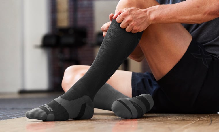 Vectr Cushion Full Length Compression Socks