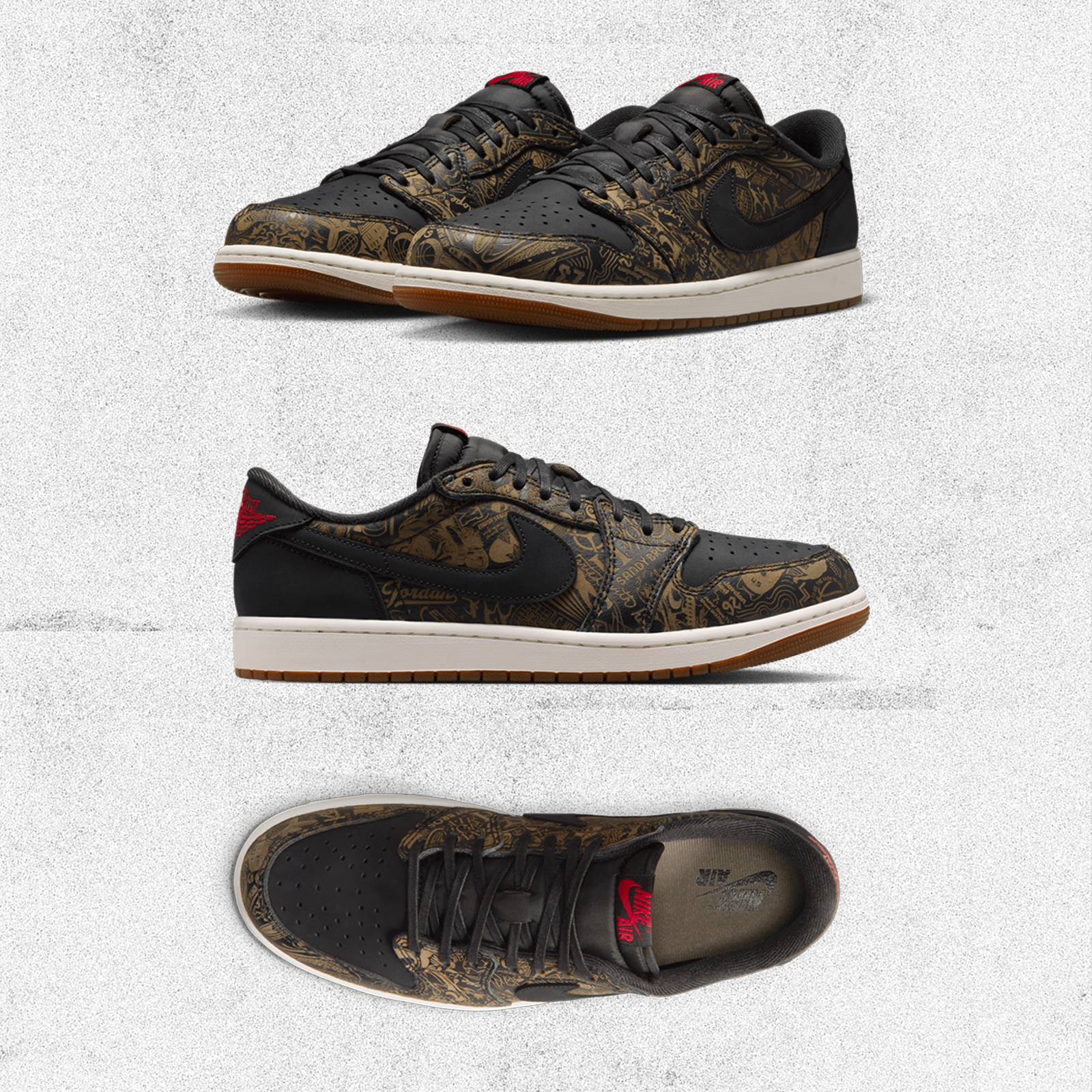 Air Jordan 1 Low OG & Air Jordan 3 'Laser'