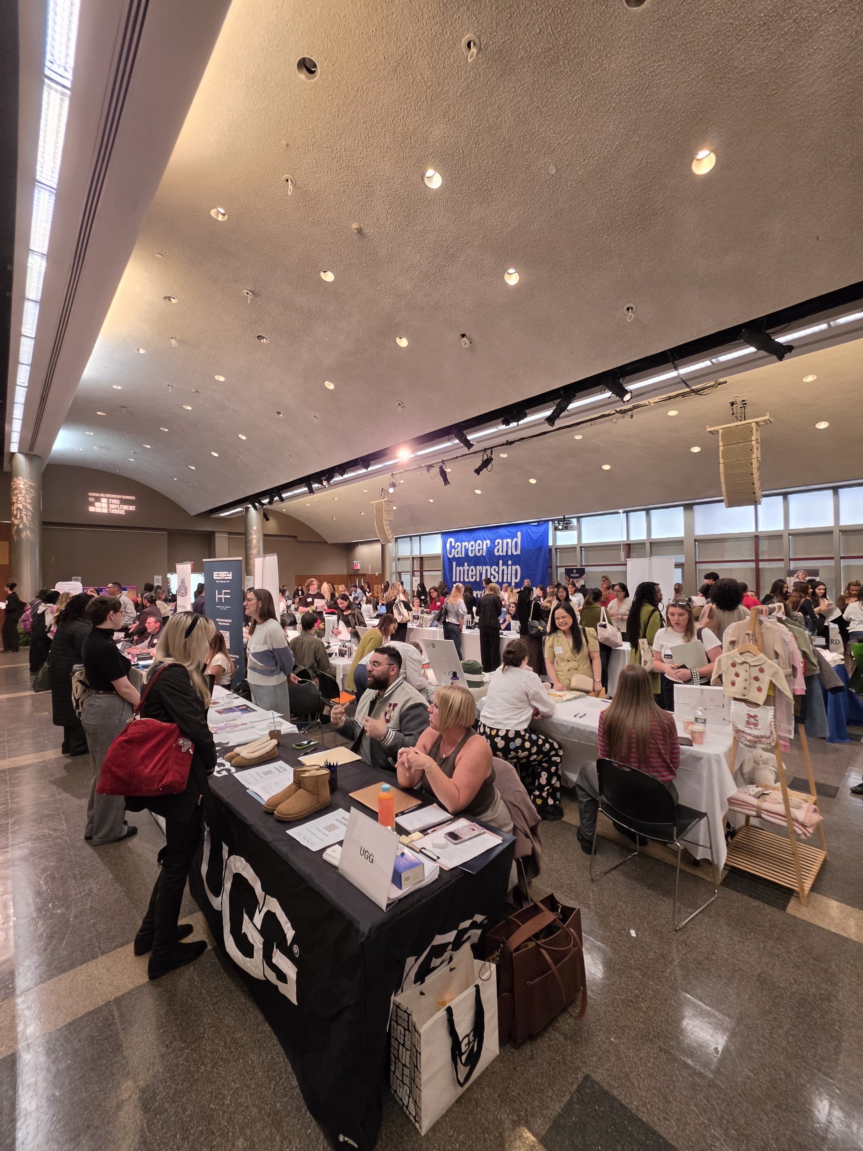 PID Floors connecting with the next generation of NYC design professionals at the 2026 FIT career fair