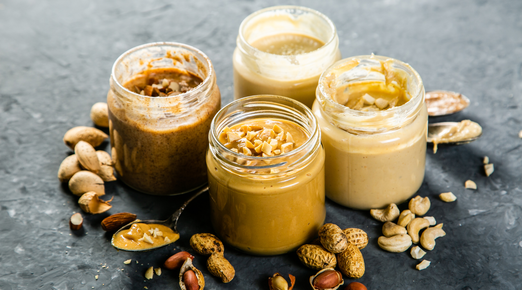 A GUIDE TO DIFFERENT NUT AND SEED BUTTER OPTIONS