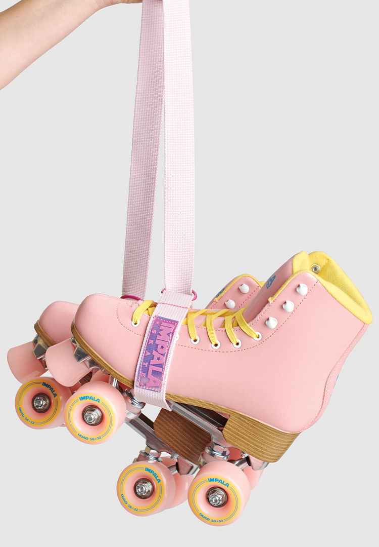Blue/Pink Bag Ice Roller Skating Holder Carry Skates Case Portable Cute Lovely 