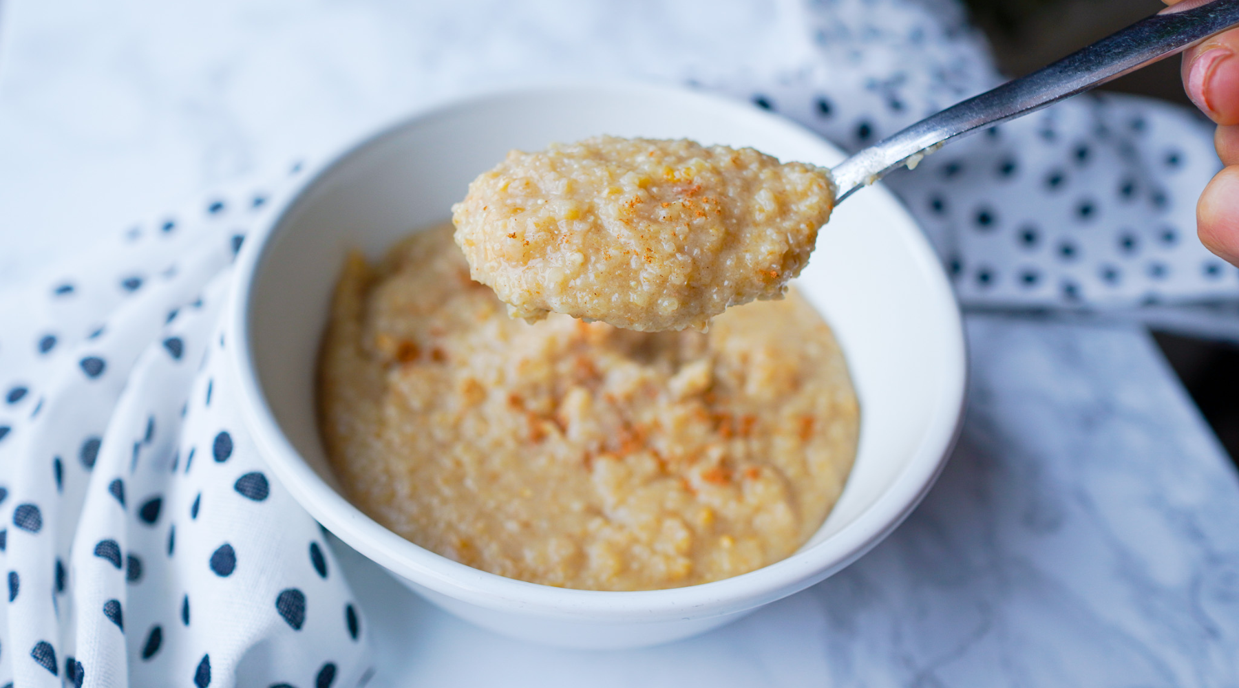 WHOLESOME KAMUT PORRIDGE AND PANCAKES