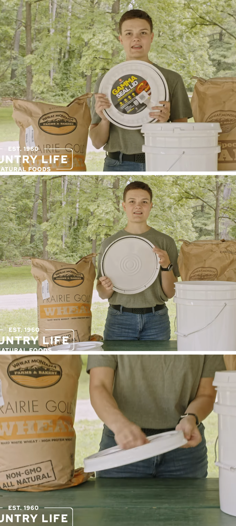 Gamma Seal Lids: Easy Access + Airtight Protection