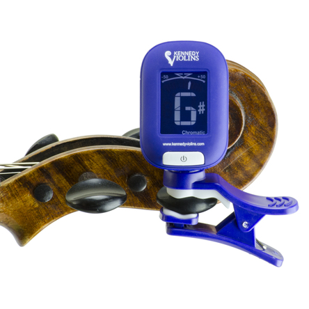 Kennedy Violins LT-36 Clip-On Tuner in action