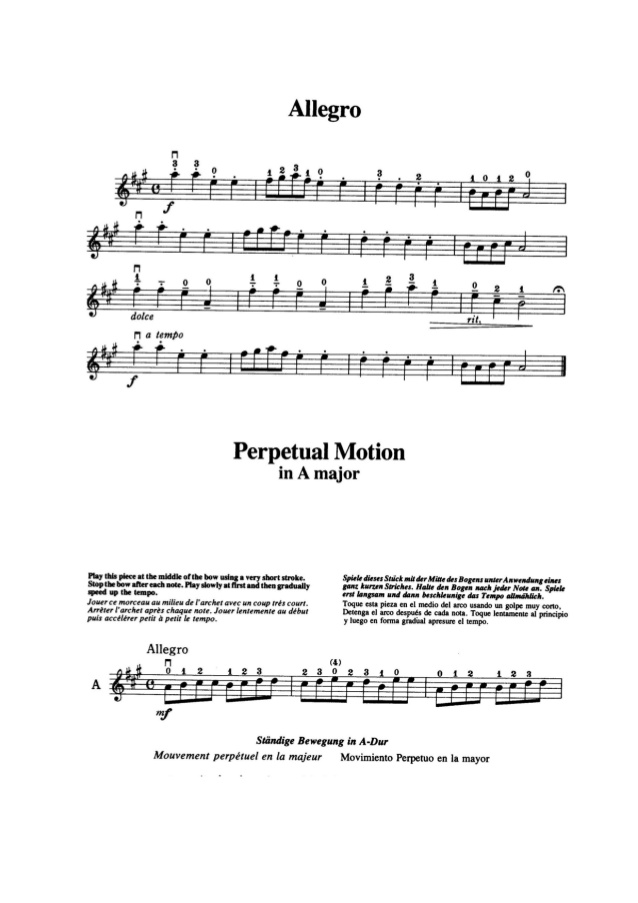 Suzuki Violin School: Violin Part, Vol. 1 in action