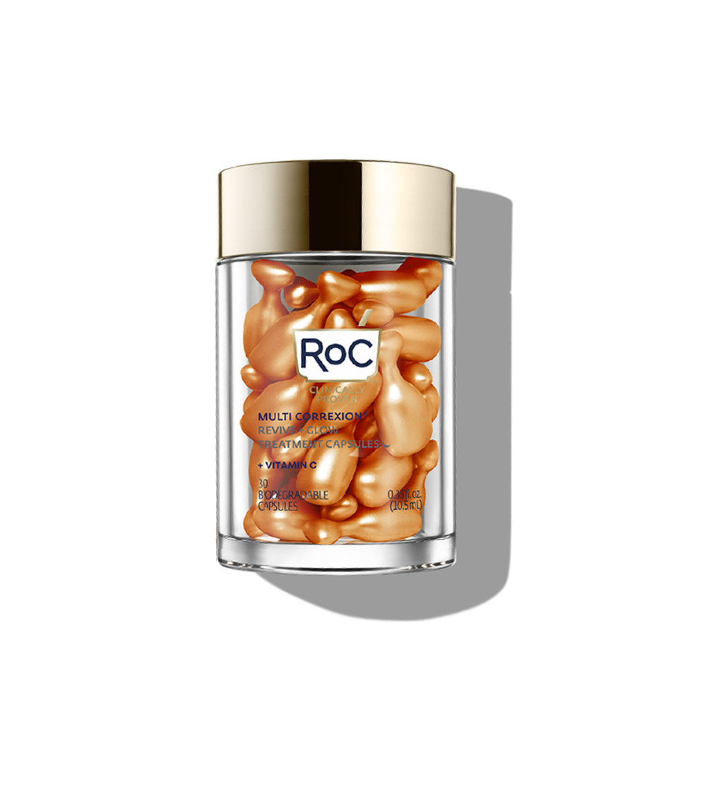 MULTI CORREXION® Revive + Glow Vitamin C Night Serum Capsules