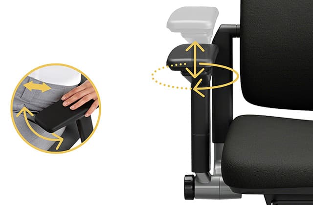 Steelcase Please chaise de bureau accoudoirs réglables