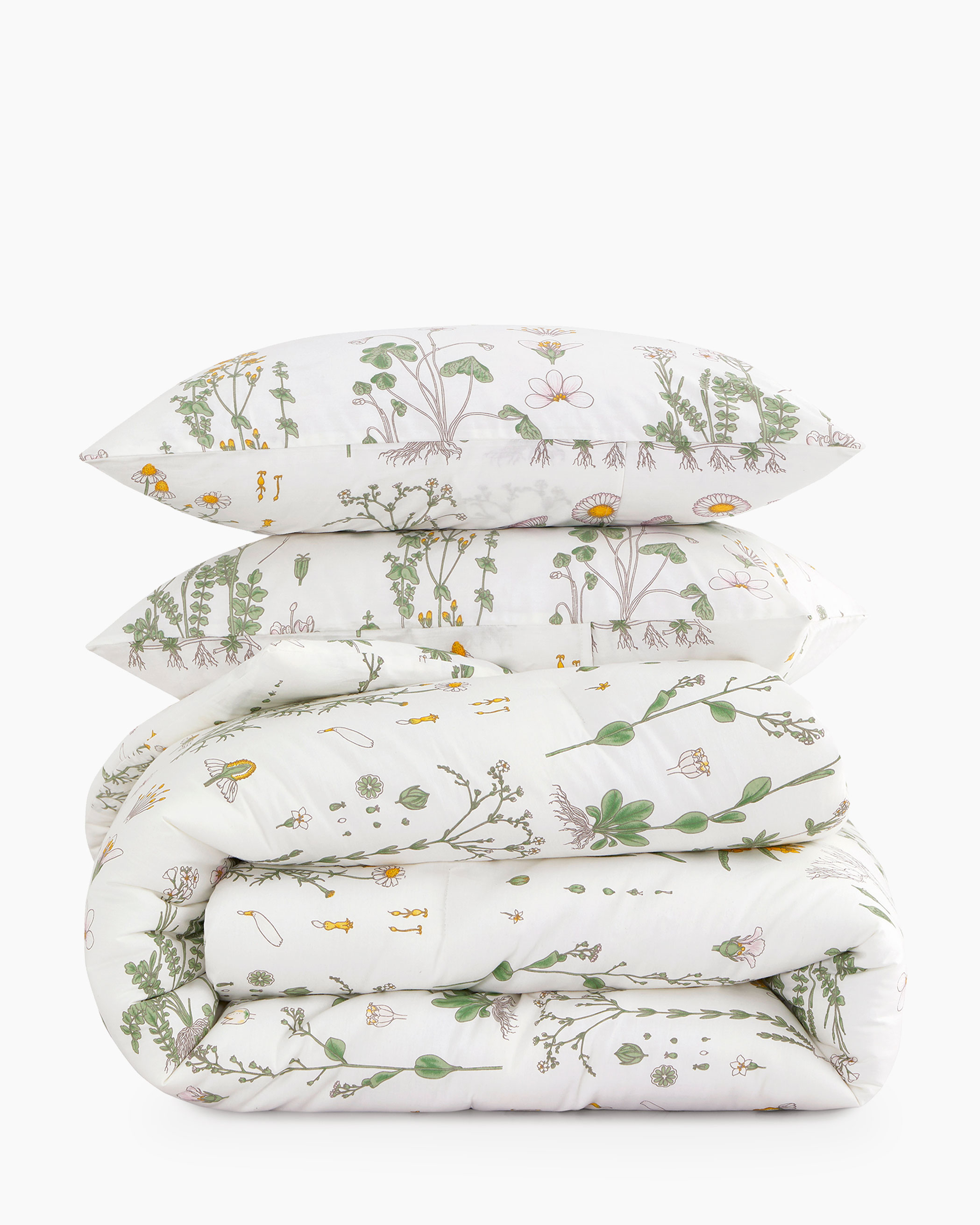 Botanical Cotton Comforter Set