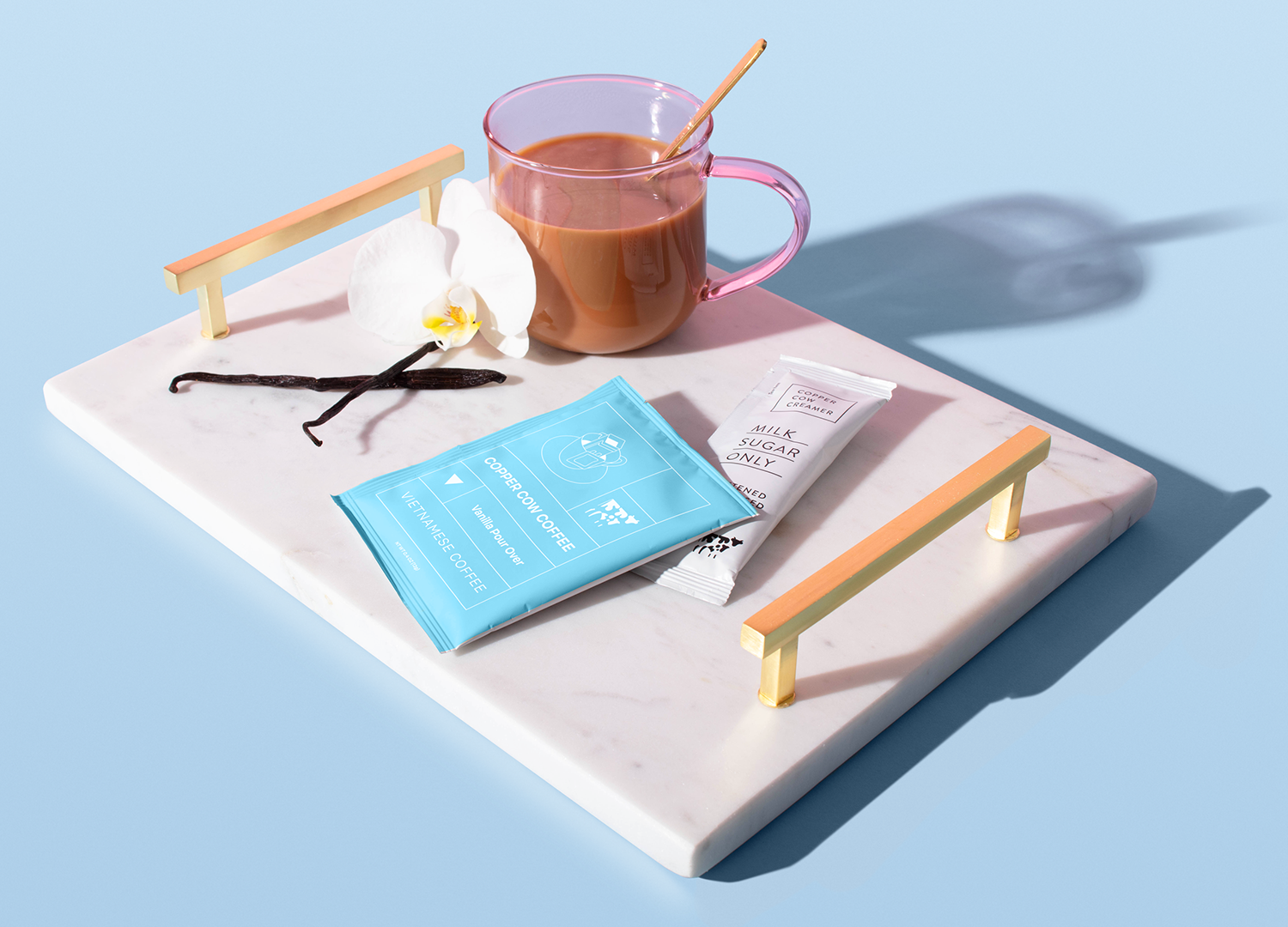 Vanilla Latte Pour Over Coffee Kit Copper Cow Coffee