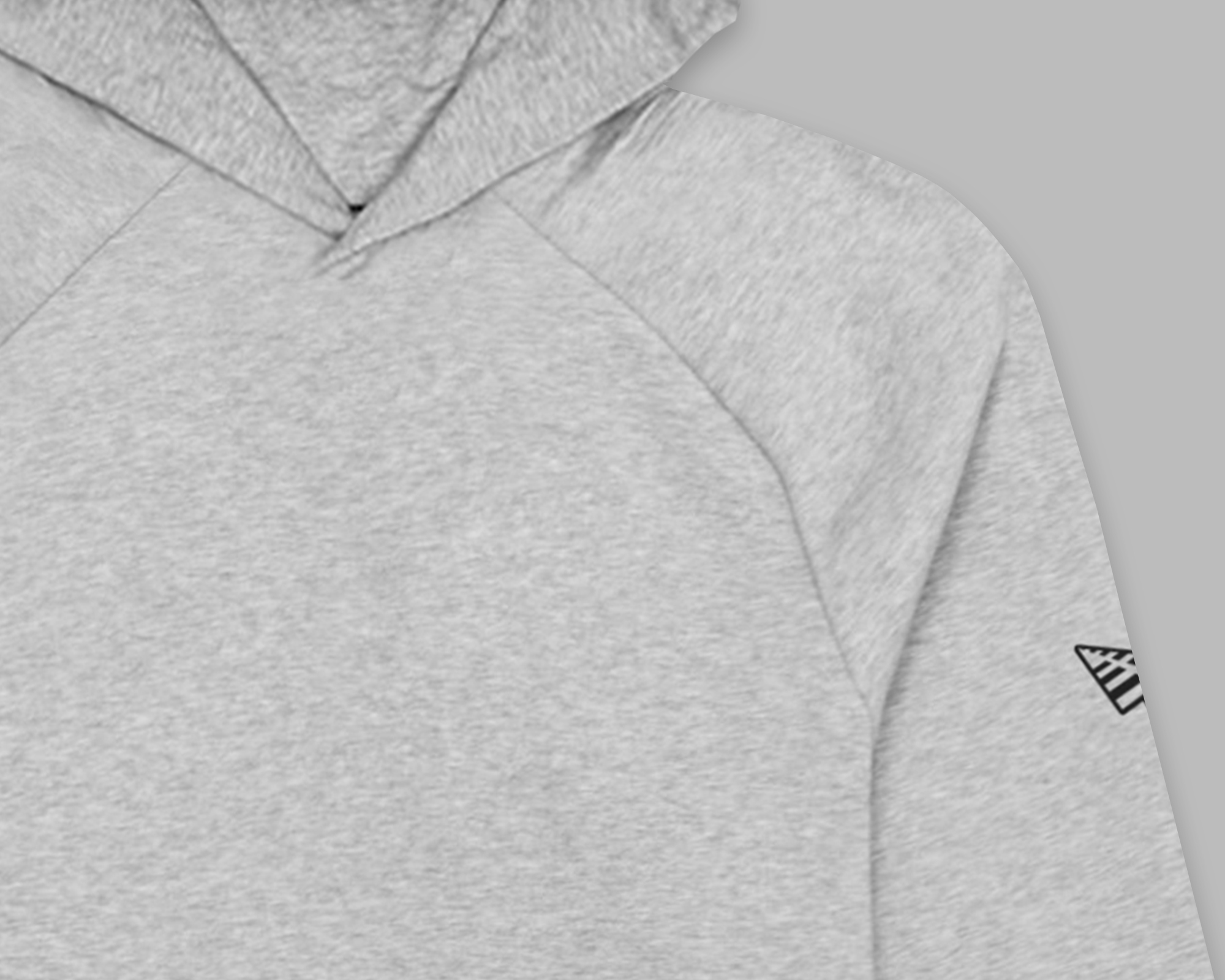 Solid Hoodie — embroidery area
