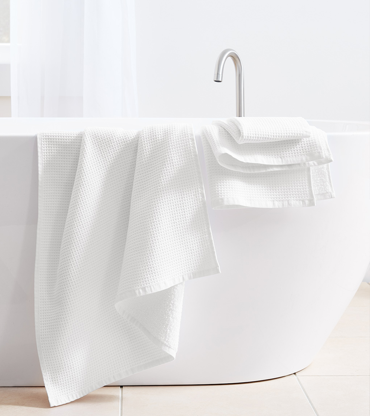 Waffle Terry Bath Towel | Boll & Branch ®