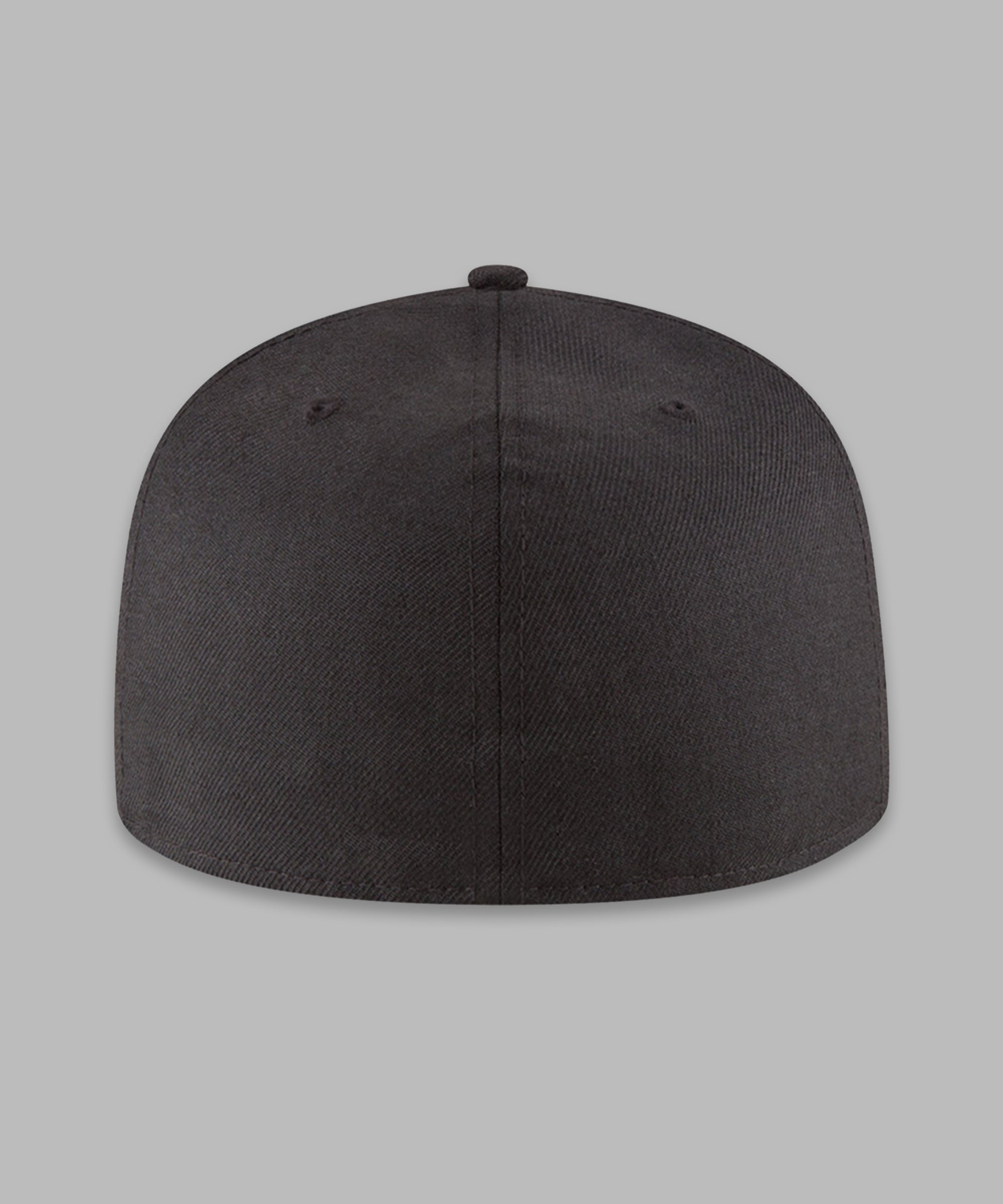 The Original Crown Fitted Hat W/ Black Undervisor — embroidery area