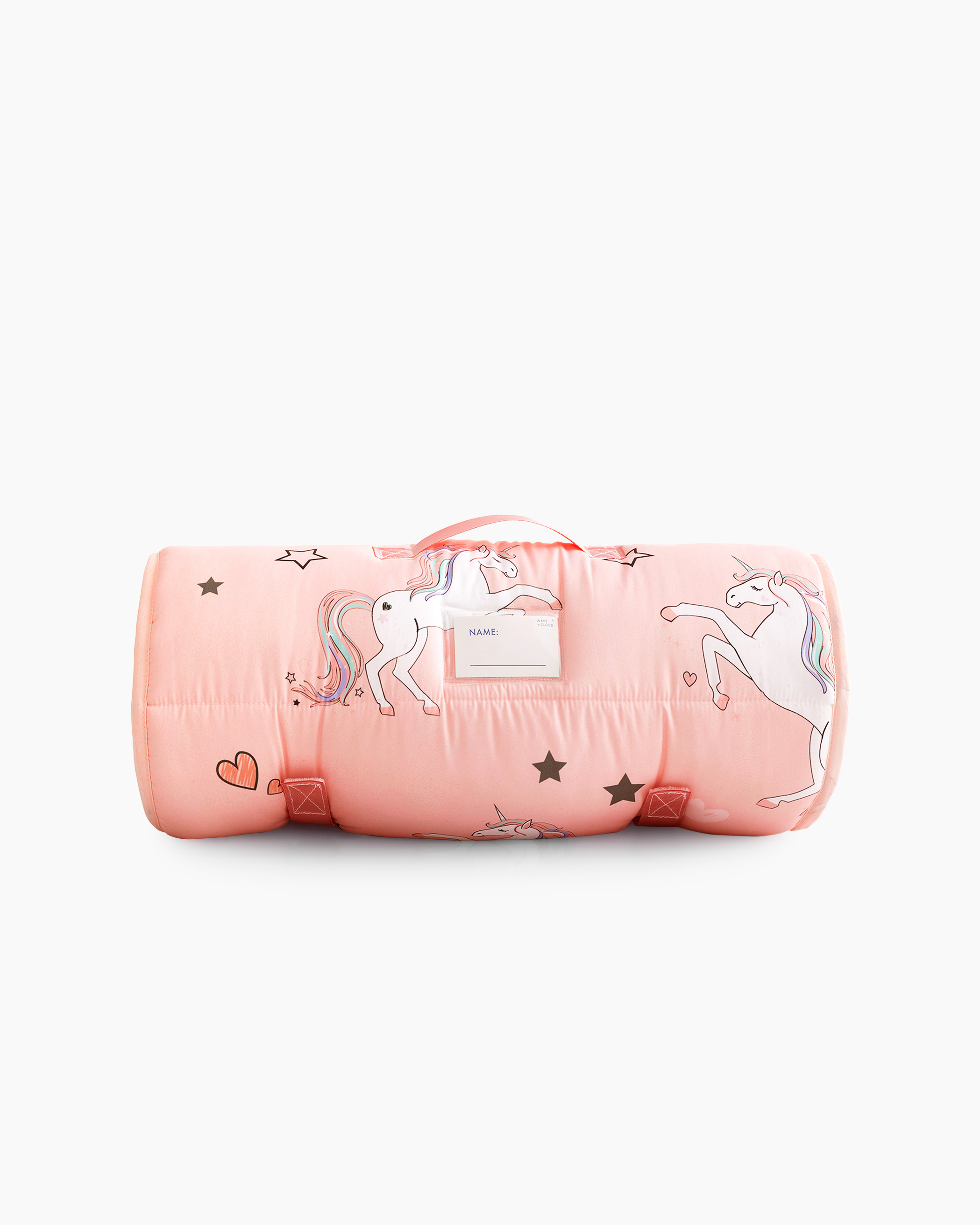 Pink Unicorn Microfiber Kids Nap Mat