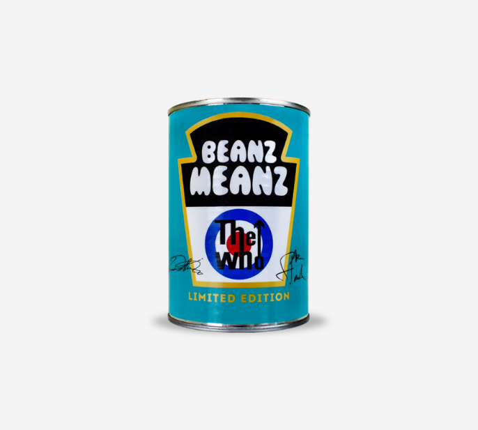 Photograph of Beanz Meanz The Who (Signed) 415g Can product