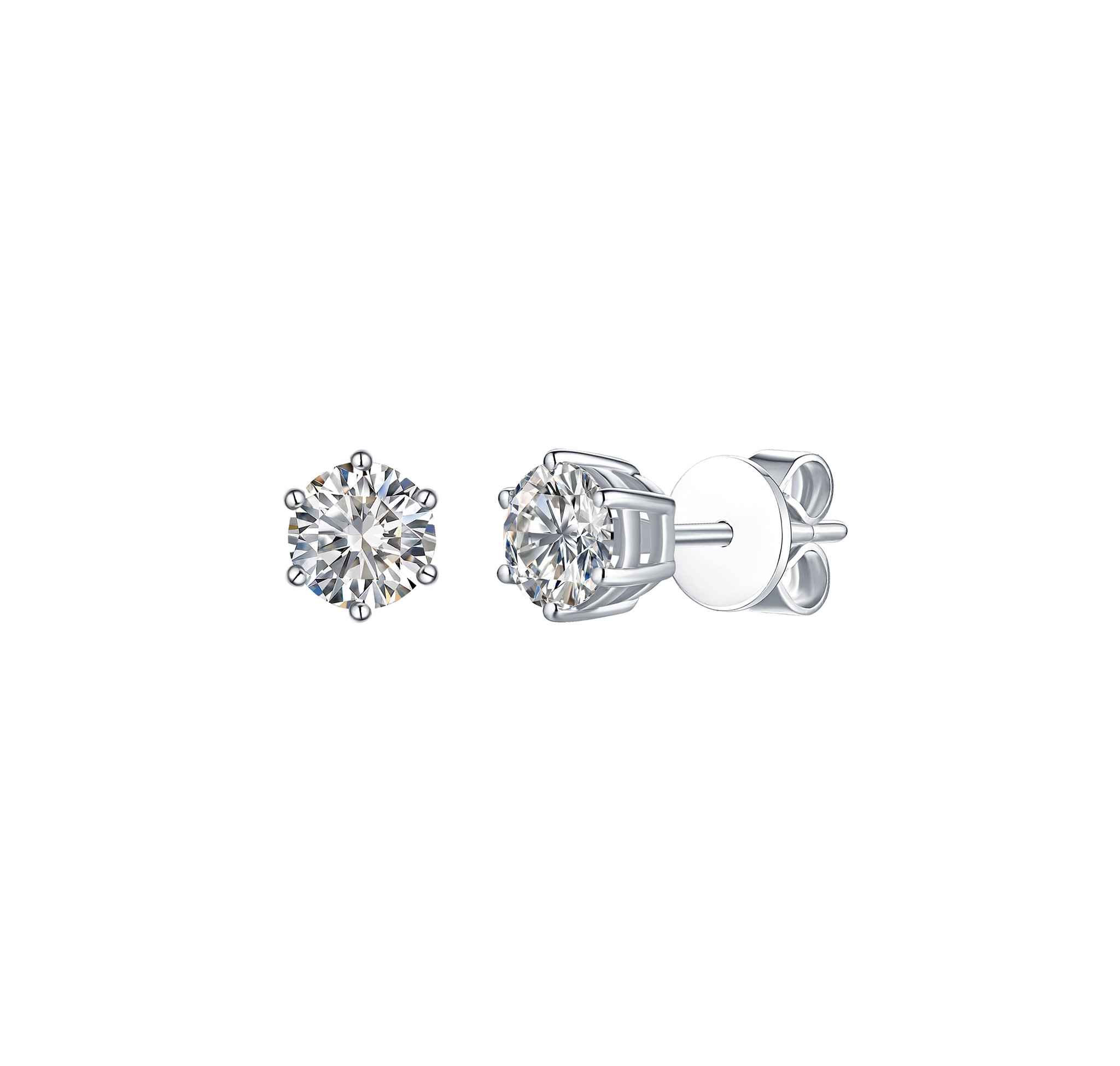 Drizzle 0.82ct Lab Grown Diamond Earrings E-00349WHT
