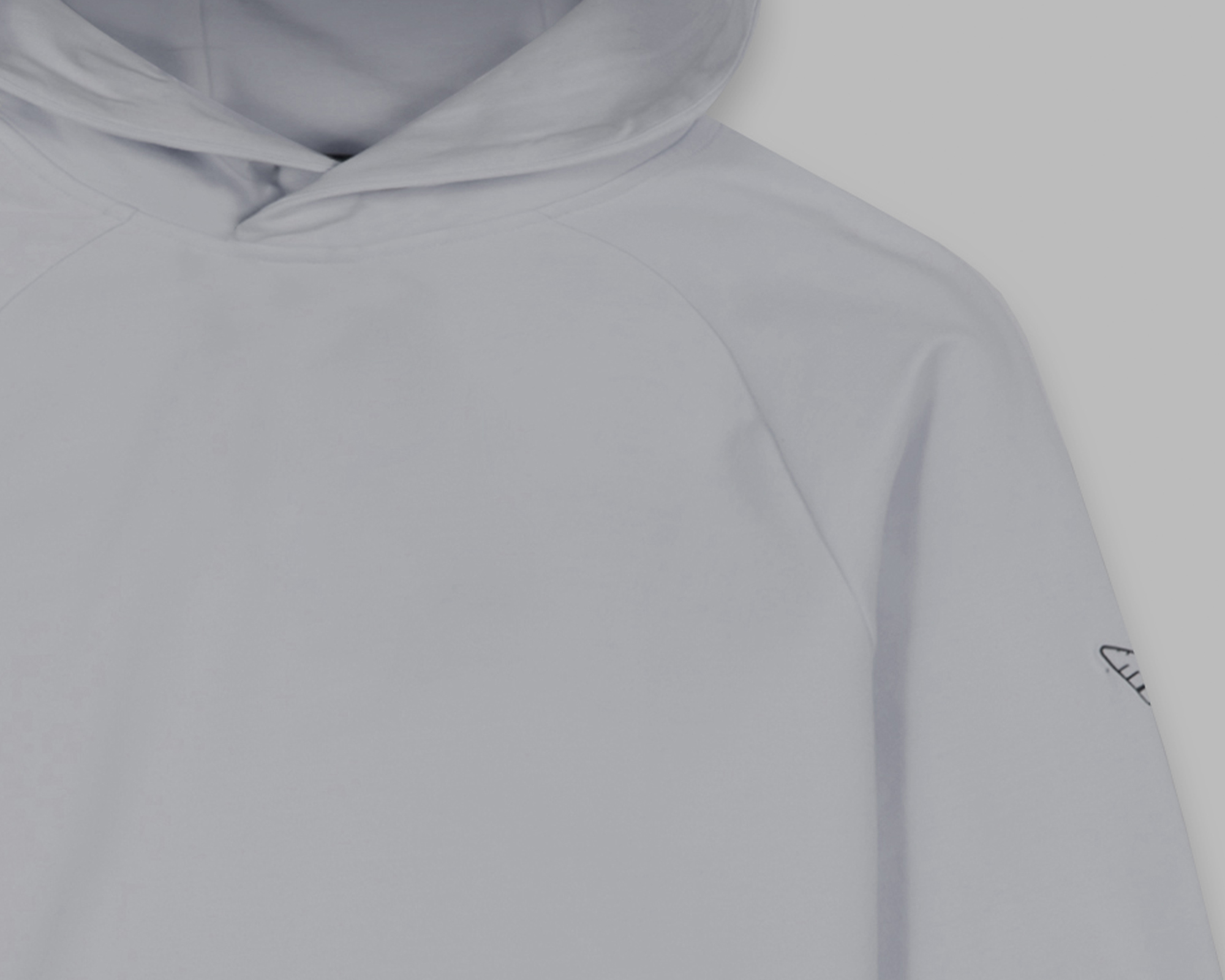 Solid Hoodie — embroidery area