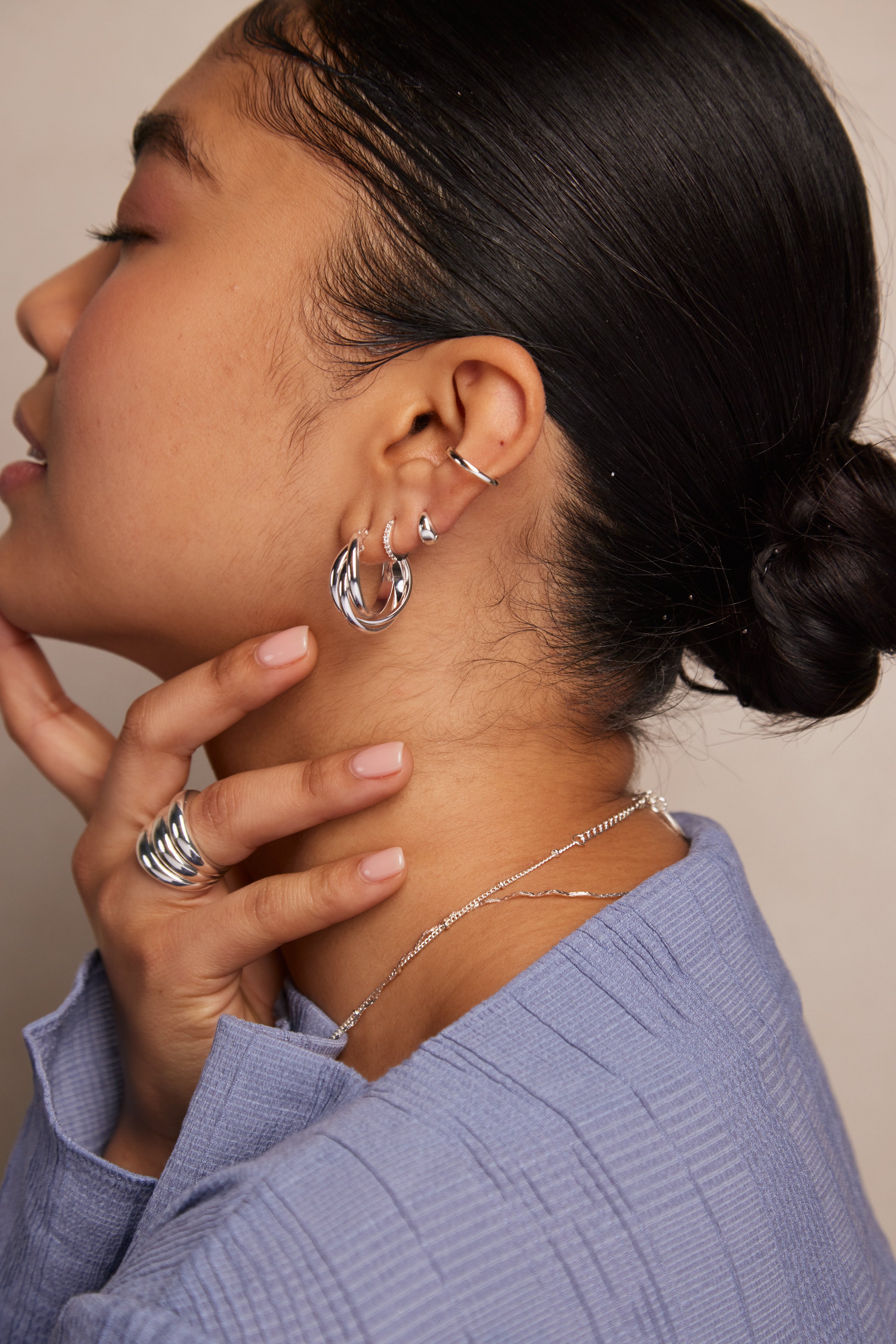 Tiny Hoop Earrings