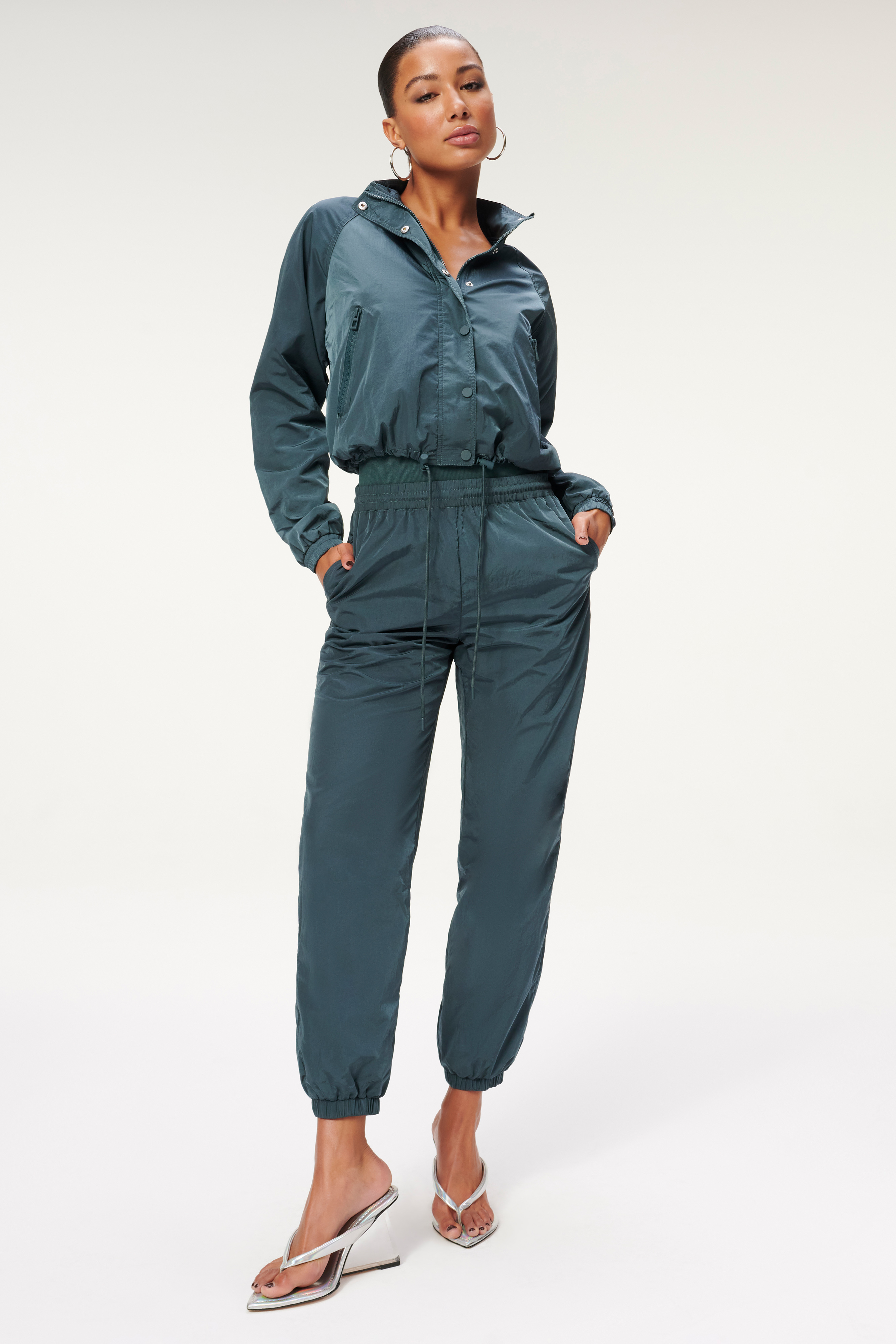 Styled With feature image for product SHINE TRACK JACKET | ORION BLUE001