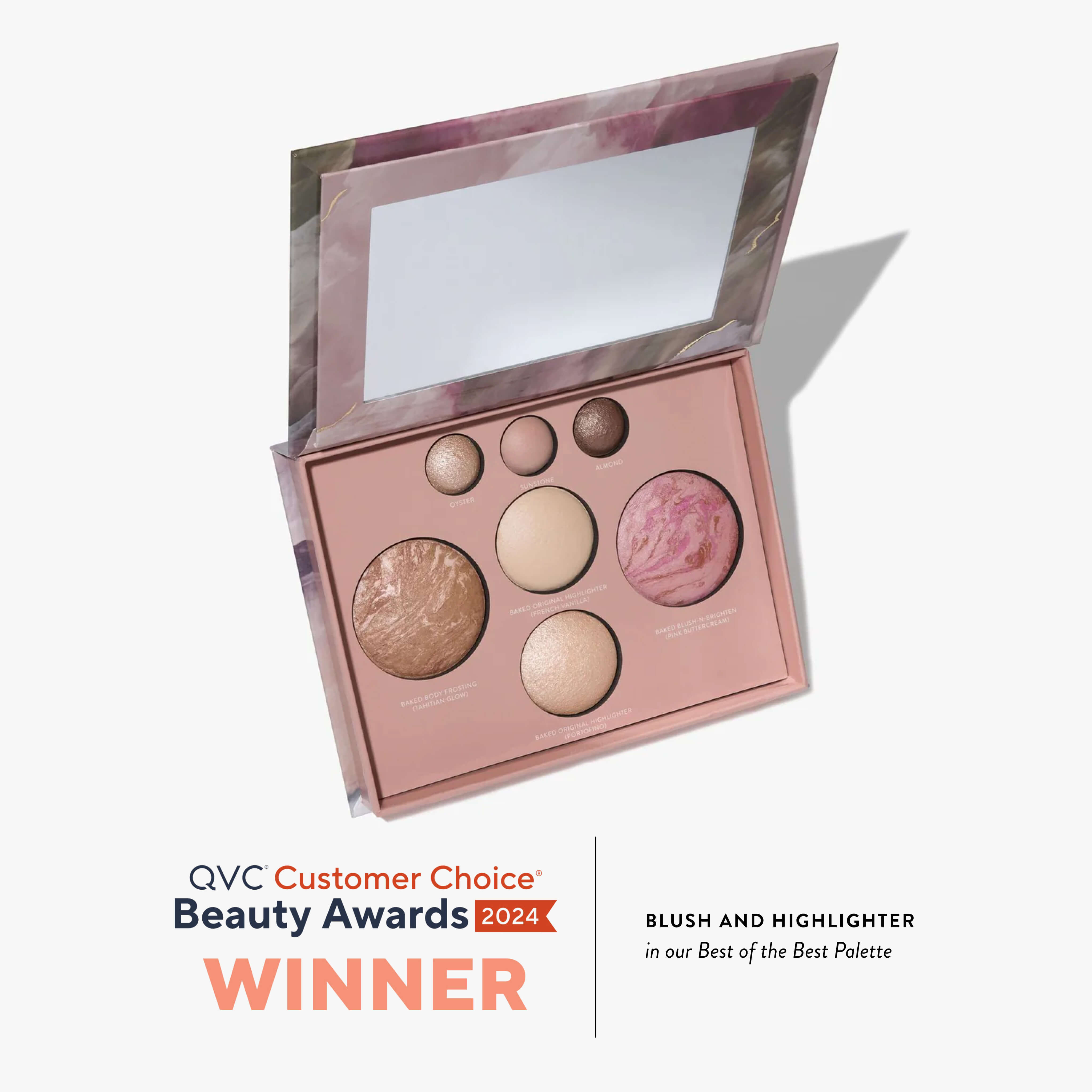 best of the best palette soldier with QVC badge