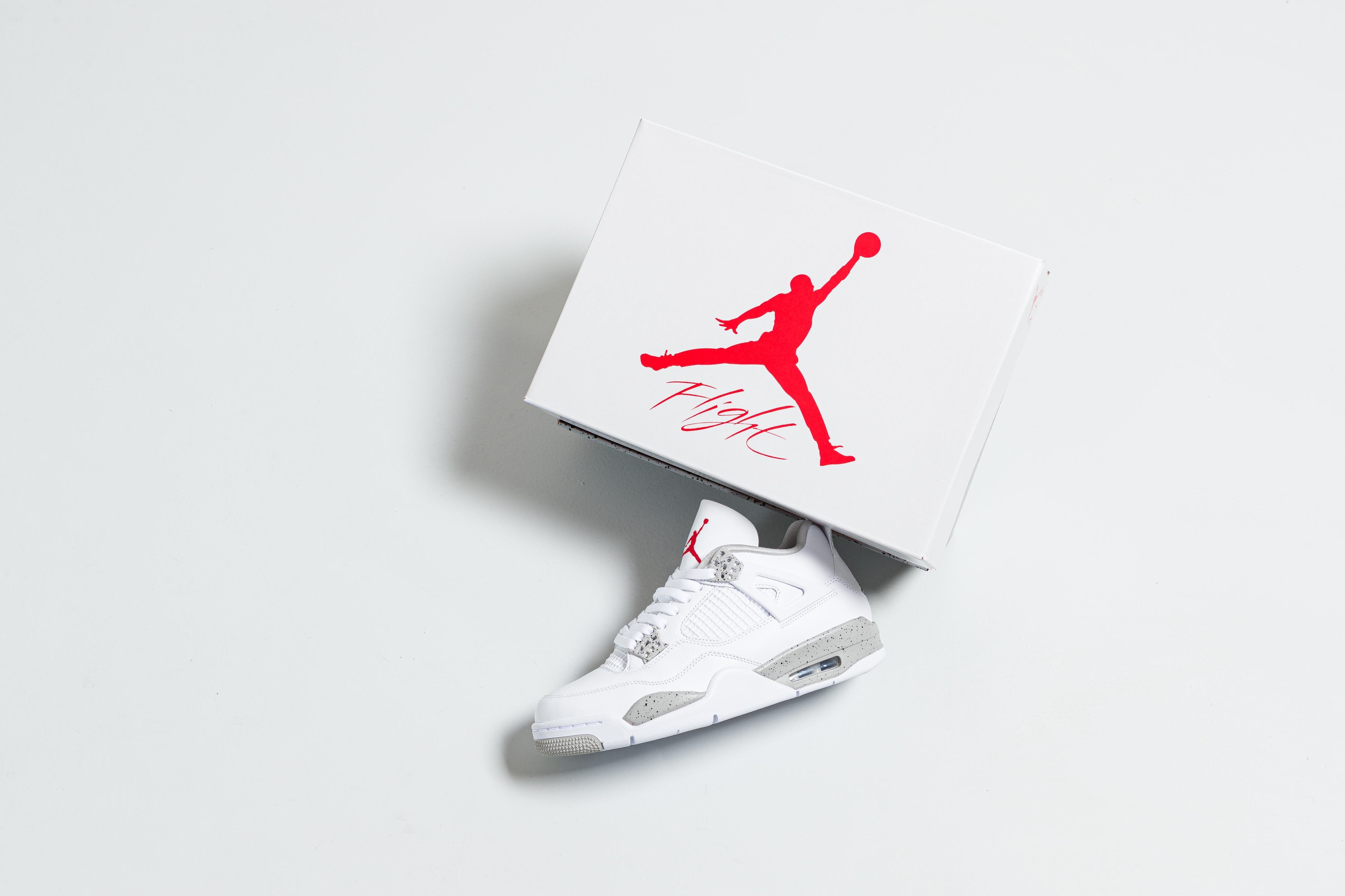 white fire red jordan 4