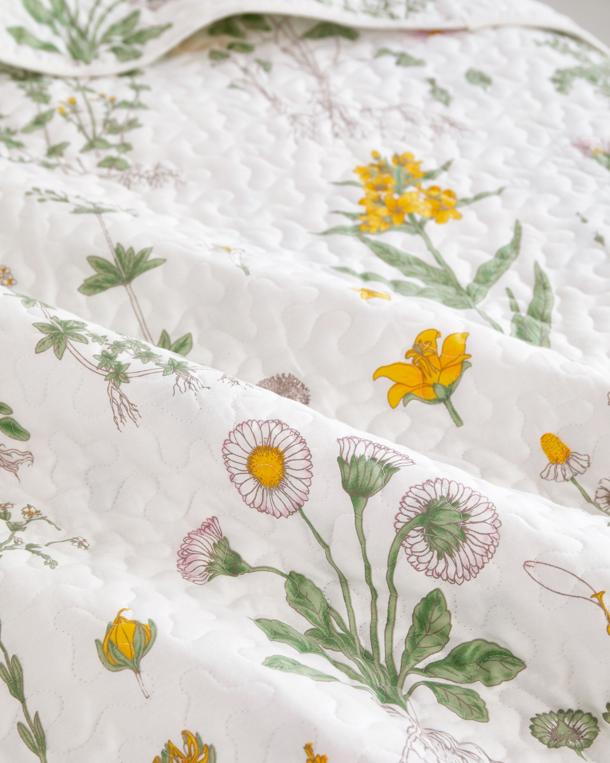 Botanical Cotton Quilt Set
