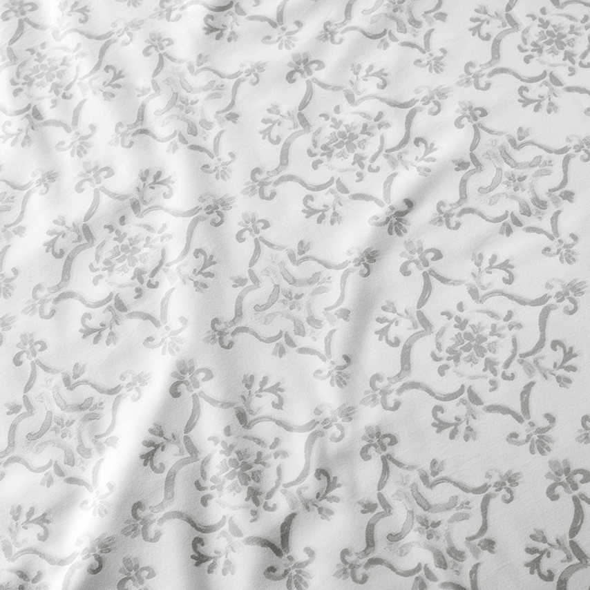 Percale Lattice Pillowcase Set