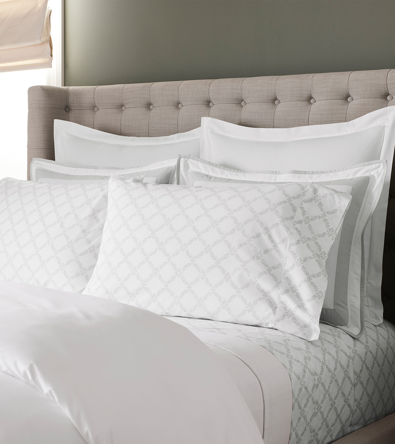 Percale Lattice Sheet Set | Boll & Branch ®