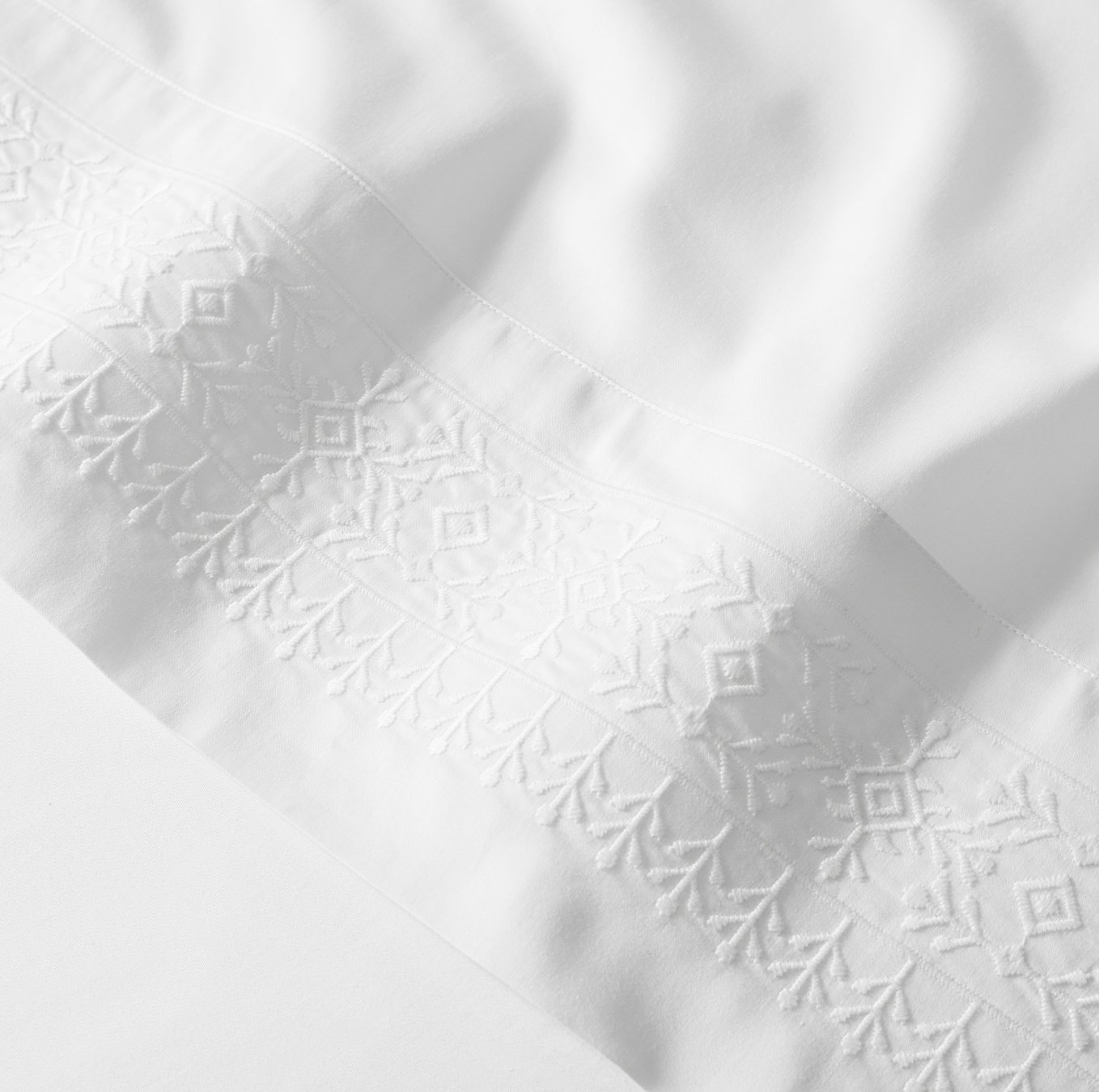 Signature Embroidered Cottonfield Sheet Set