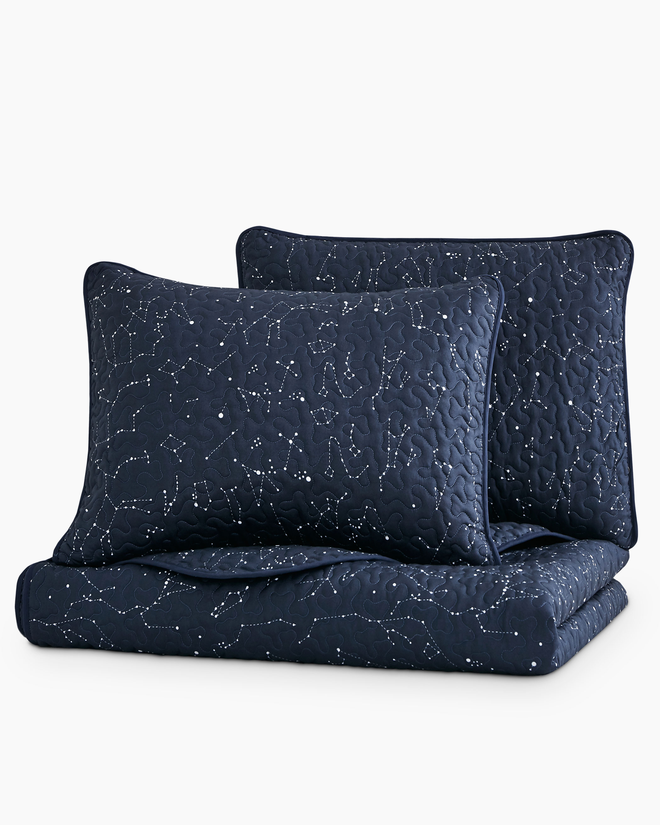 Constellation Microfiber Quilt Set