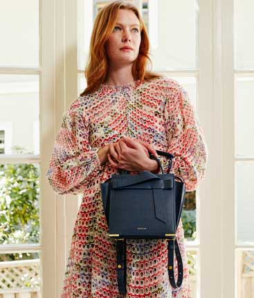 Pebbled Armonica Crossbody