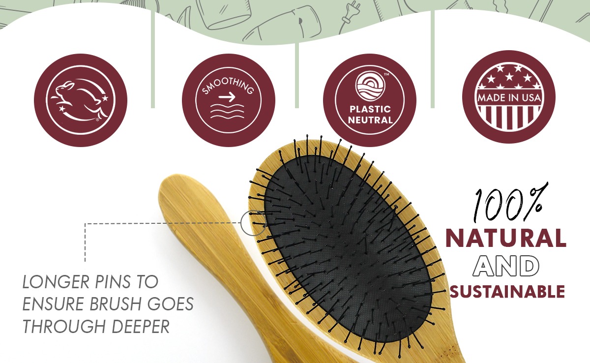About Beauty By Earth Detangling Hair Brush 