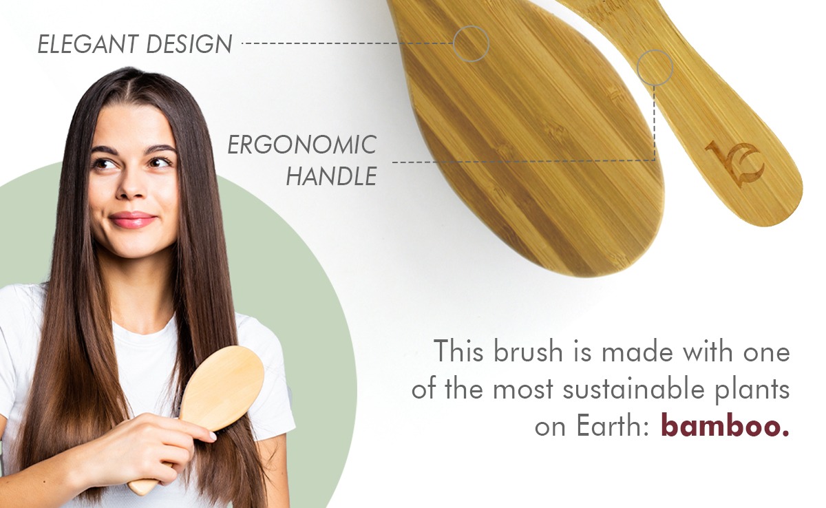 Beauty By Earth Detangling Hair Brush Key Features 