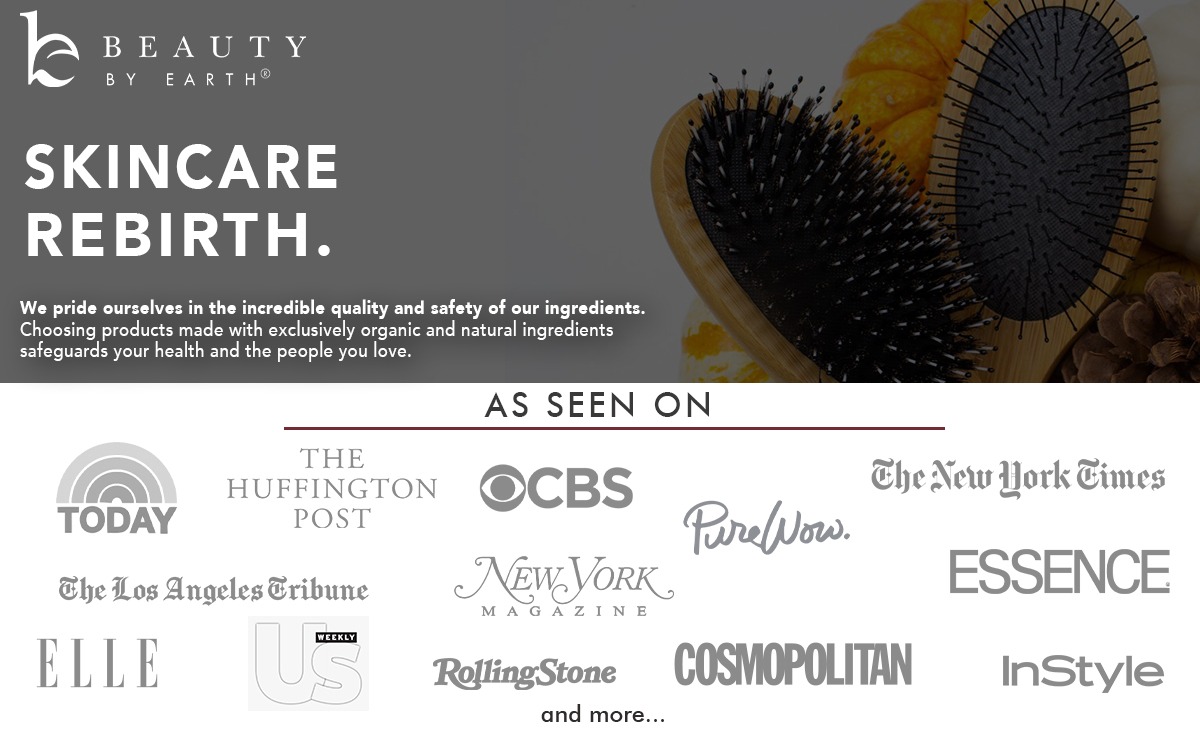 Beauty By Earth Detangling Hair Brush Social Proof - As seen on the Today Show and more 