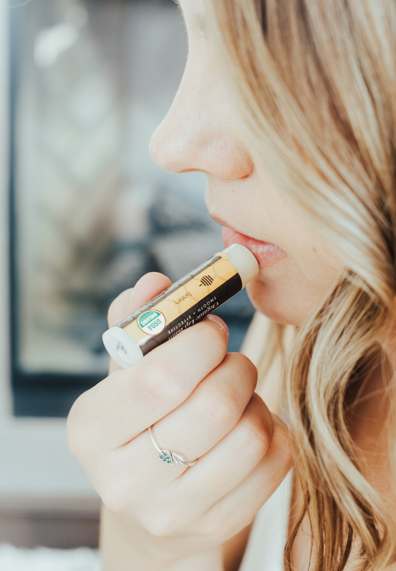 Organic Honey Vanilla Bean Lip Balm BeautyByEarth