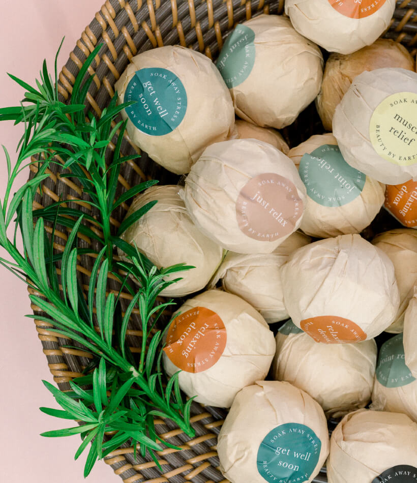 Bath Bomb, Natural and Homemade Skincare - Beautyblends