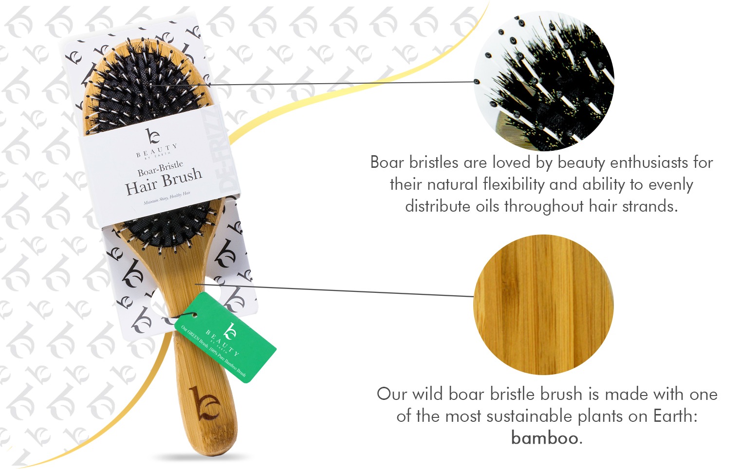 Beauty By Earth Boar Bristles Brush - how it's made