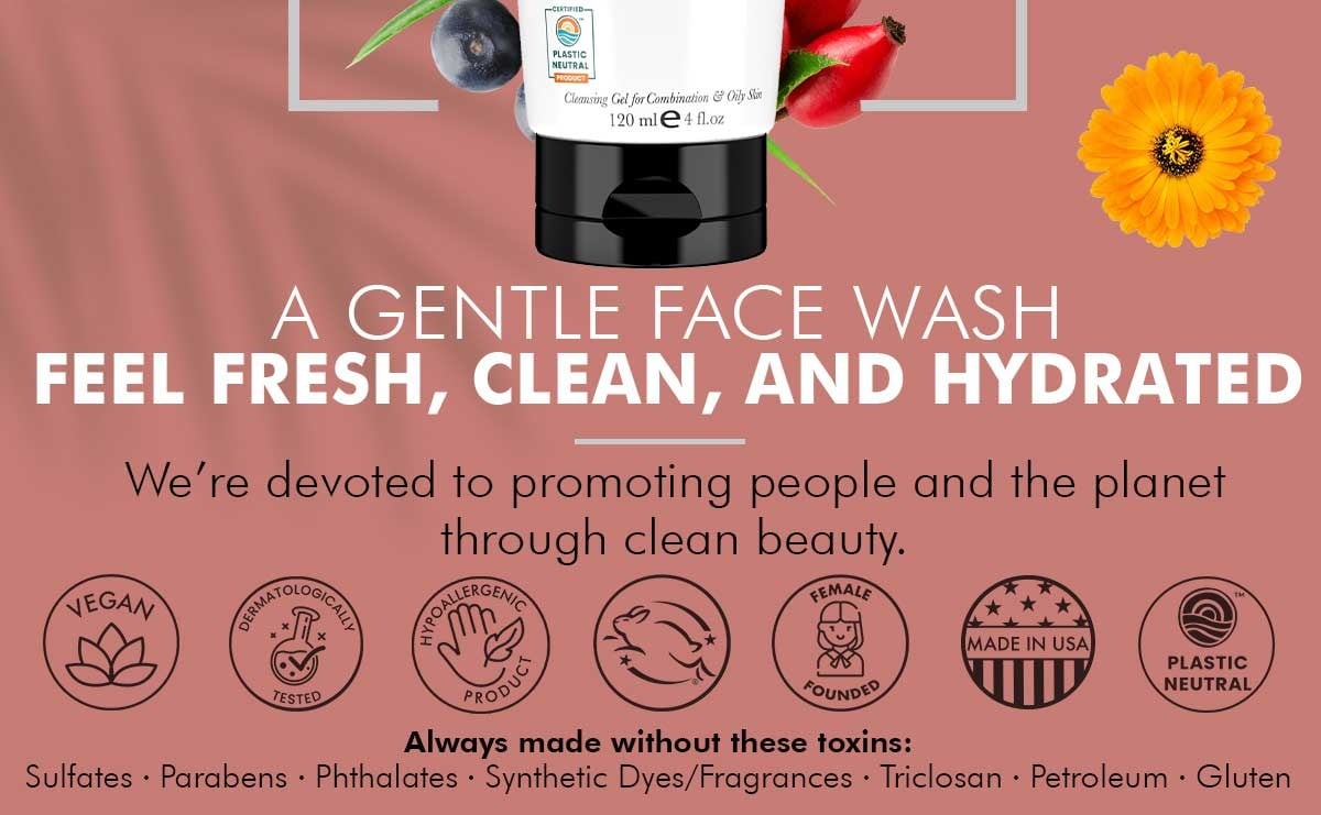 Beauty By Earth Super Fruits Face Wash Call Outs 