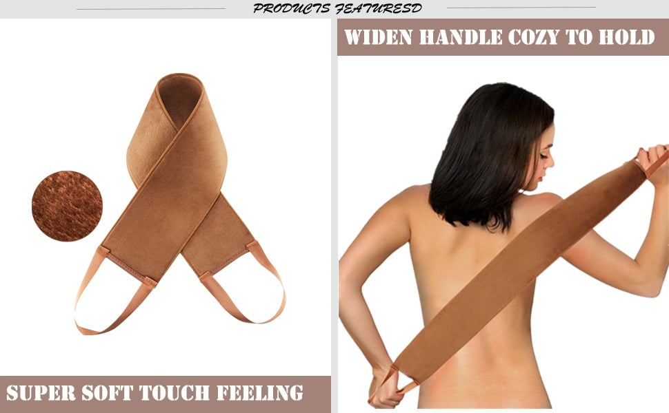 PRODUCTS FEATURESD
WIDEN HANDLE COZY TO HOLD
SUPER SOFT TOUCH FEELING