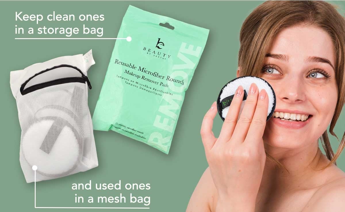 Keep clean ones in a storage bag and used ones in a mesh bag