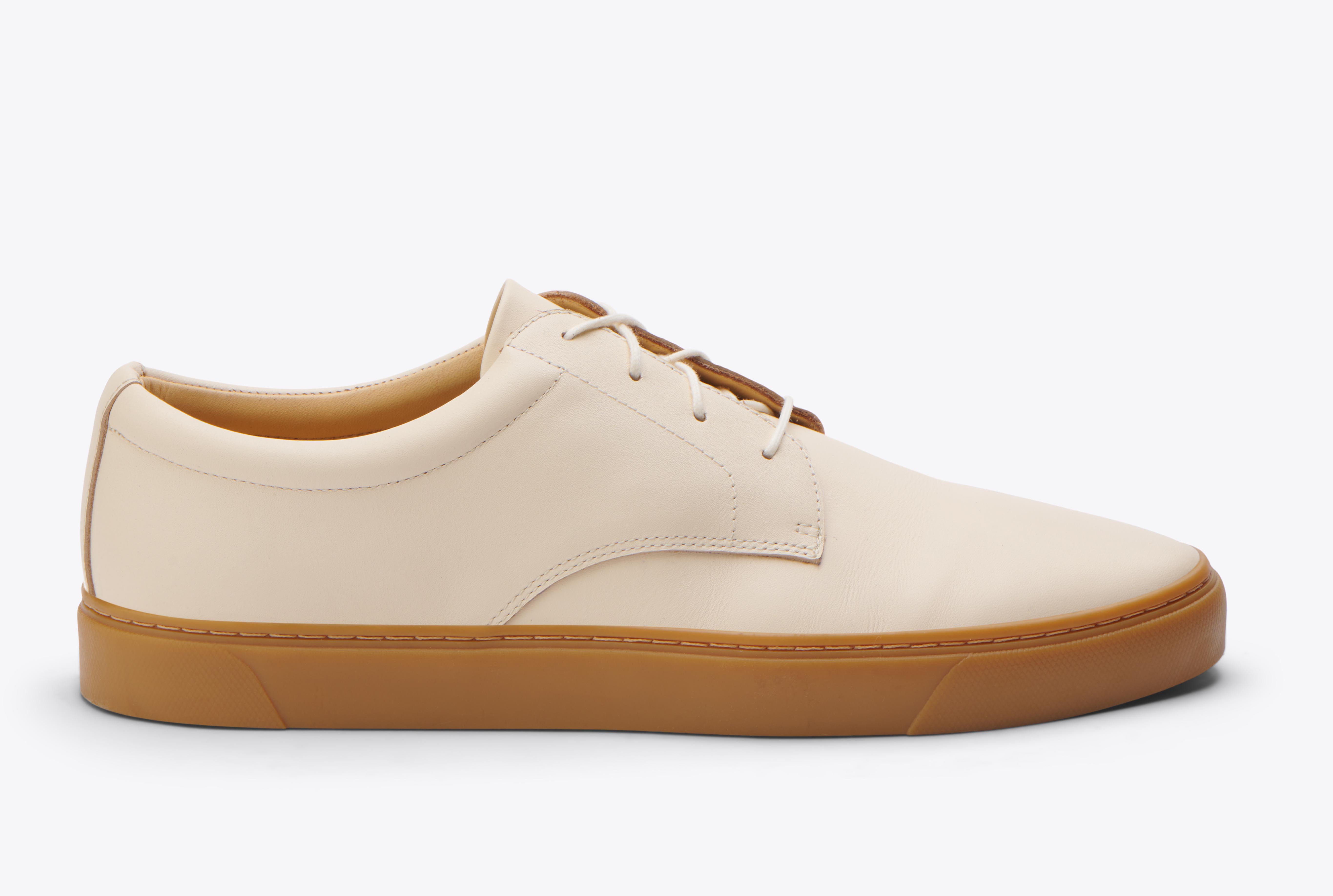 Nisolo Everyday Low Top Sneaker Bone/Gum - Every Nisolo product is built on the foundation of comfort, function, and design. 