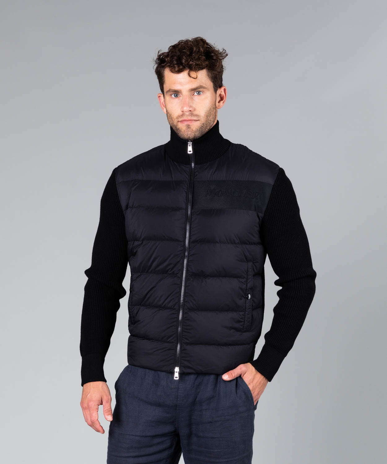 Men's Down Wool Hybrid Jacket