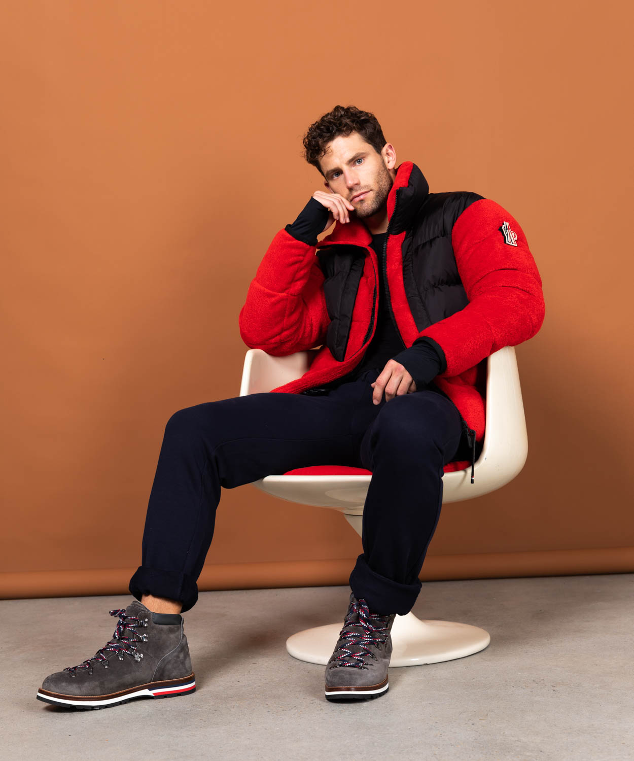 Men's Padded Down Apres Jacket