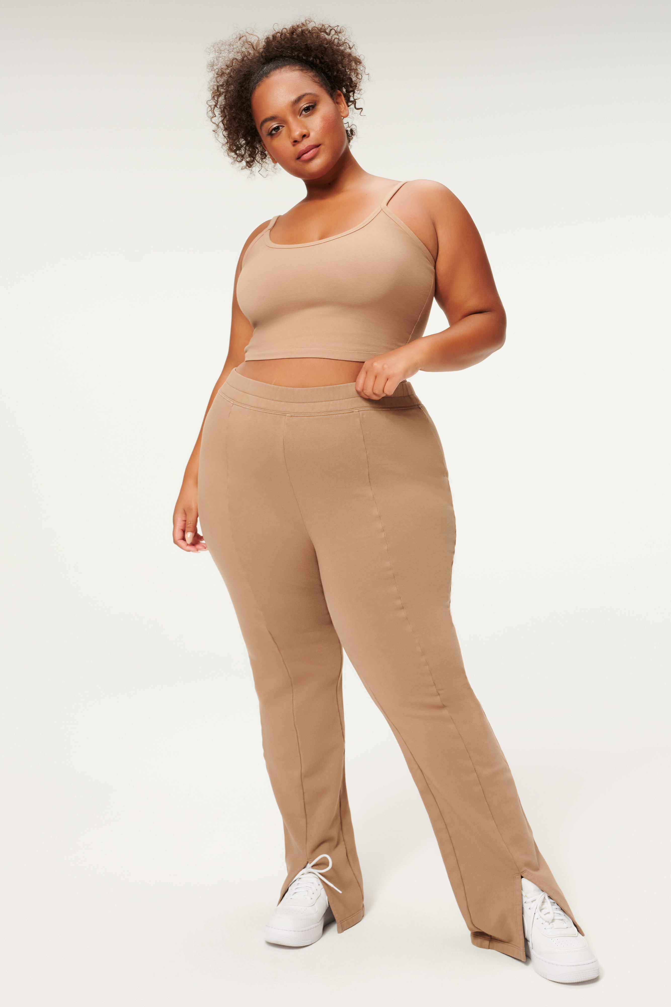 Styled With feature image for product ESSENTIAL STRAPPY CROP TANK | PUTTY001